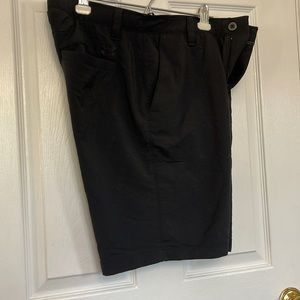 Mens Dark Blue Under Armour golf shorts-size 34.